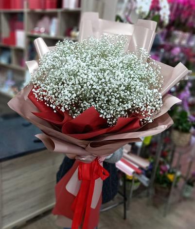 Букет цветов из: Гипсофила в Воронежской