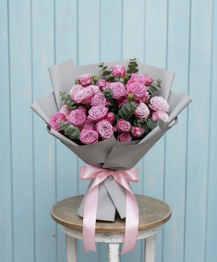 Букет цветов из: Розы в Воронежской