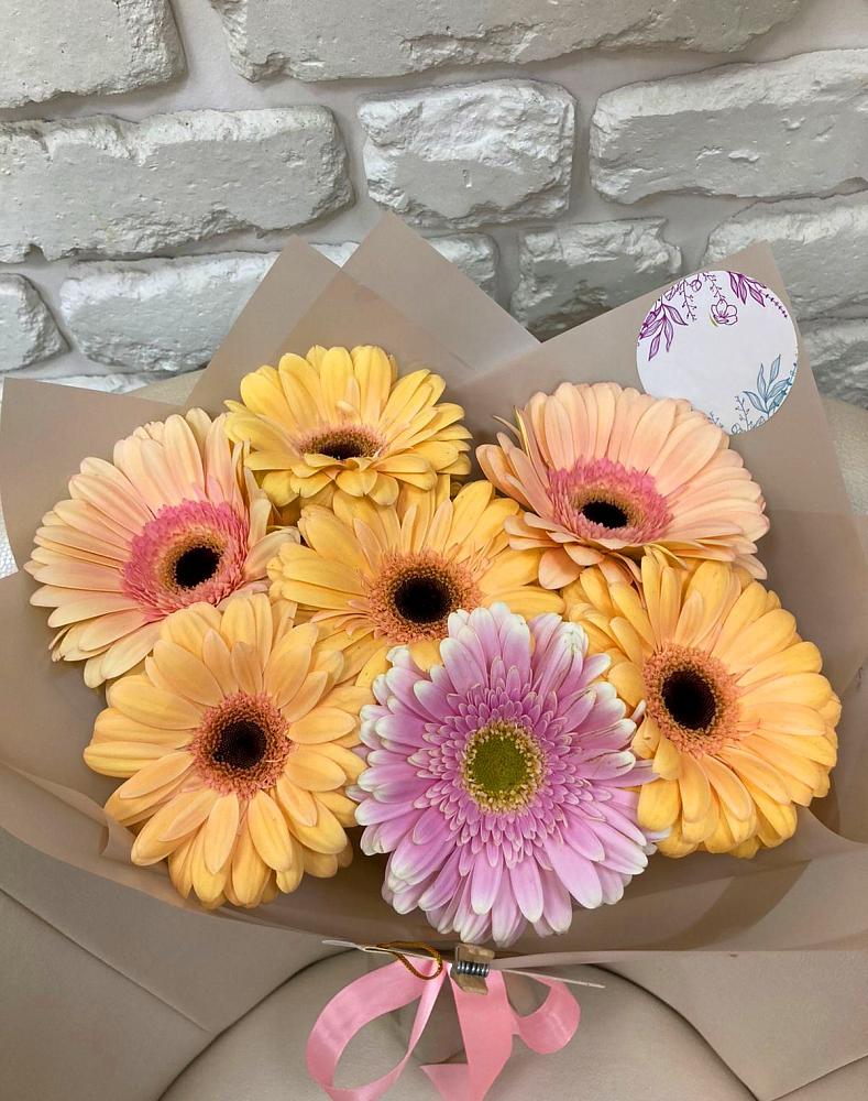 Букет цветов из: Герберы в Воронежской