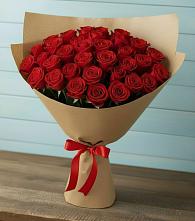 Букет Красные розы Милано в Воронежской