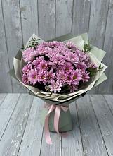 Букет цветов из:  Хризантемы #REPLACE_PRED# Воронежской