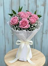 Букет цветов из:  Розы в Воронежской
