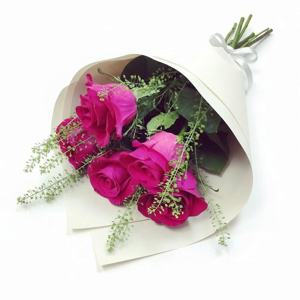 Букет цветов из: Розы в Воронежской