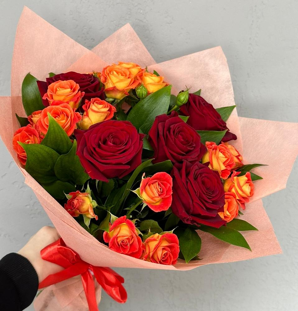 Букет Любовь и восторг в Воронежской