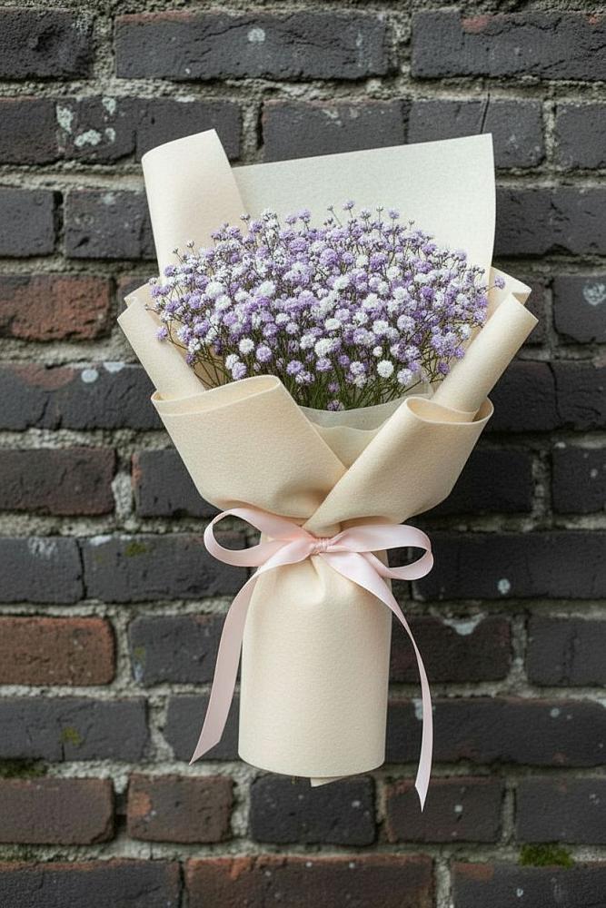 Букет цветов из: Гипсофила в Воронежской