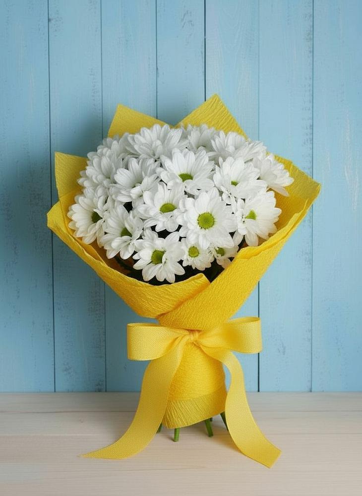 Букет цветов из: Хризантемы в Воронежской