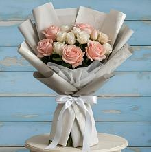 Букет цветов из:  Розы #REPLACE_PRED# Воронежской