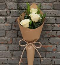 Букет цветов из:  Розы в Воронежской