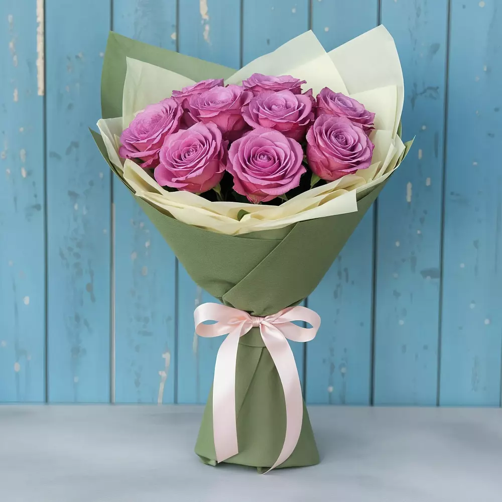 Букет Розы Фёрст Леди в Воронежской