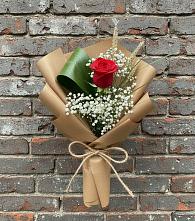Букет цветов из:  Розы в Воронежской