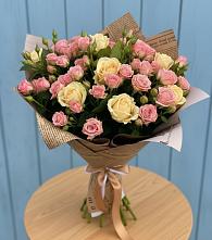 Букет цветов из:  Розы #REPLACE_PRED# Воронежской