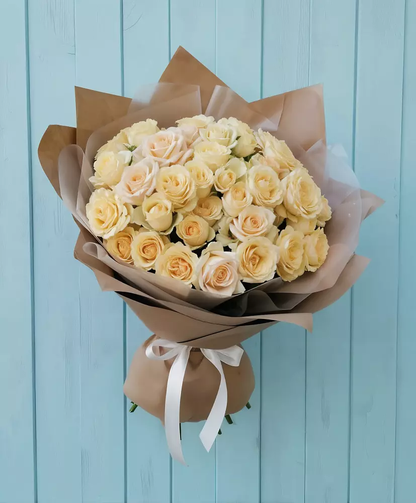 Букет Кремовое облако в Воронежской