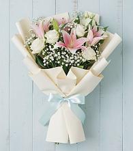 Букет цветов из:  Лилии в Воронежской