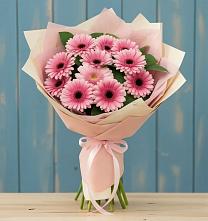 Букет цветов из:  Герберы в Воронежской