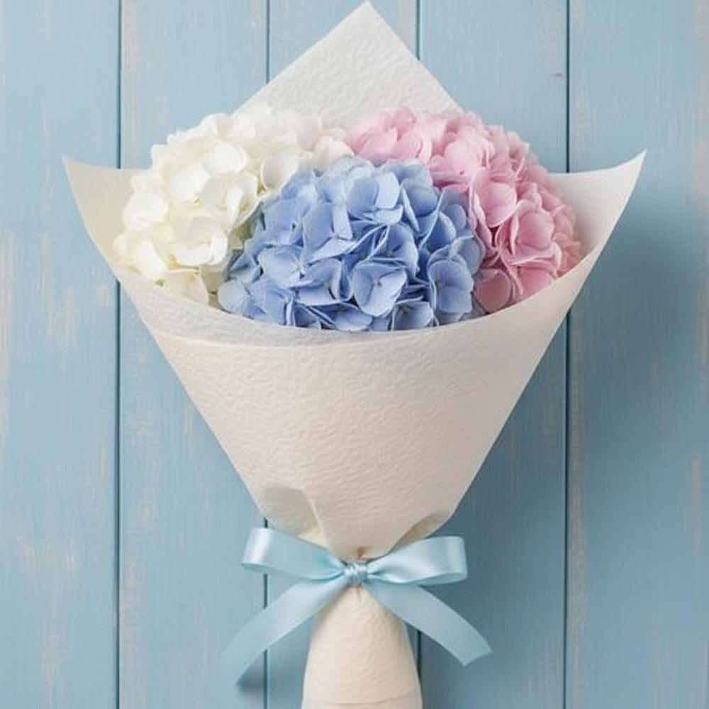 Букет цветов из: Гортензия в Воронежской