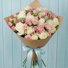 Букет цветов из:  Розы #REPLACE_PRED# Воронежской