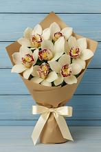 Букет цветов из:  Орхидеи и Розы в Воронежской